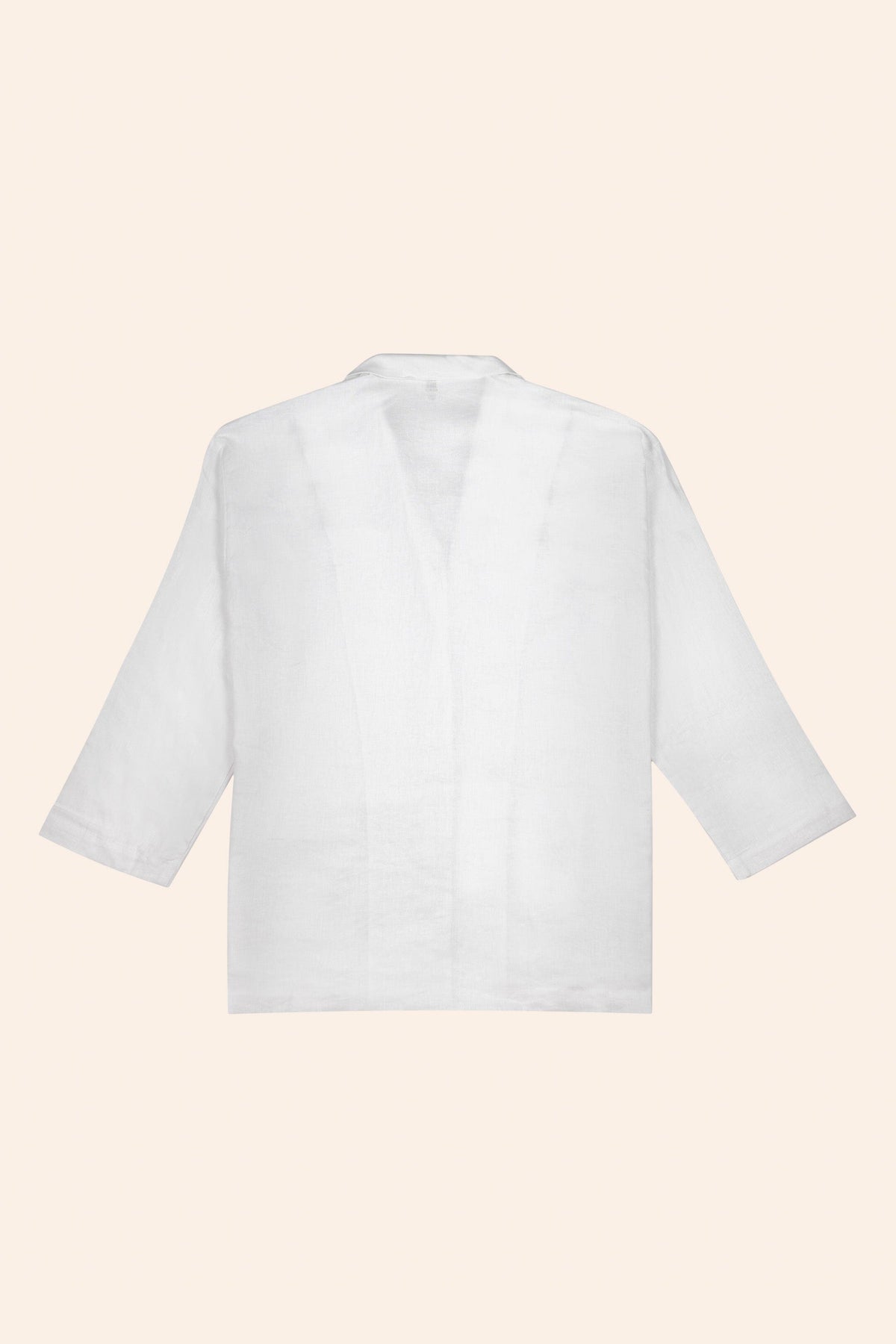 April Oversize White Tunic