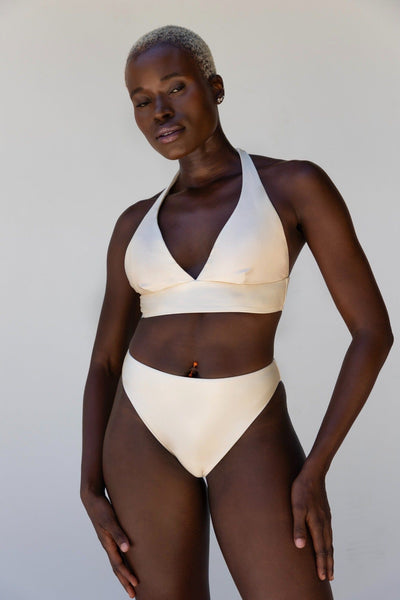 Clara Longline Triangle Bikini Top