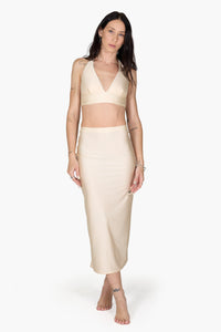 Skylar Ivory Midi Skirt