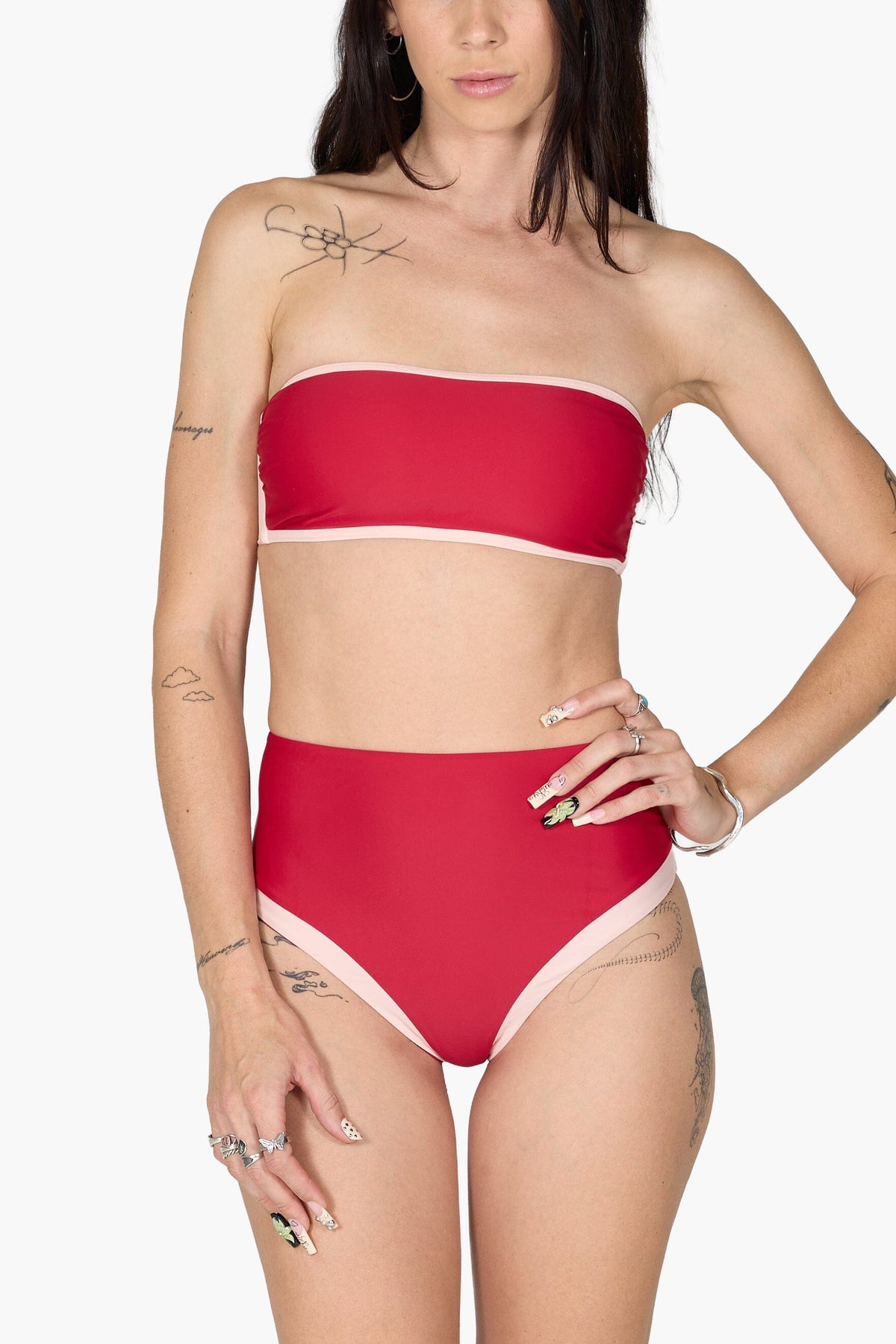 India High-Waist Bottoms