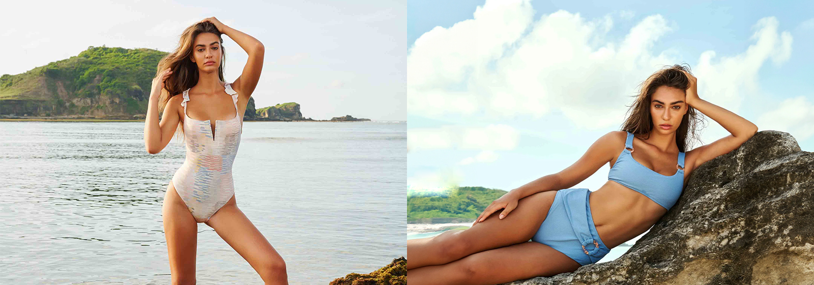 Wet white bikinis deals