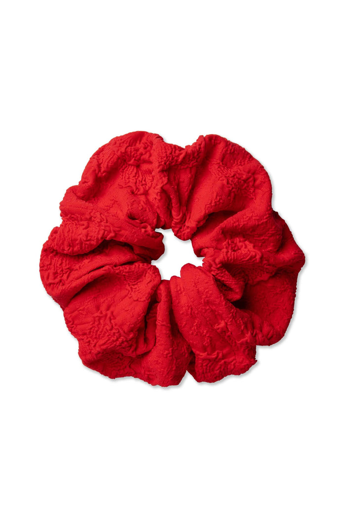 Oversized Scrunchie Poppy Red